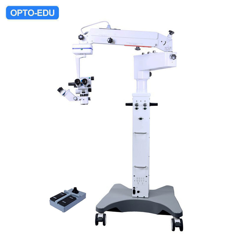 Dual Head Motor Operating Microscope Ophthalmology Zoom 4.5x~27.3x A41.1935